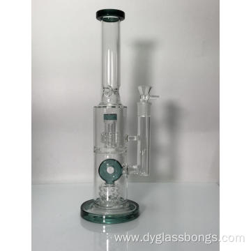 Two Chamber Two Filter High End Glass Bongs